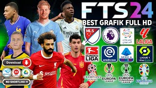 Download FTS 2024 Mobile Real Face Best Graphics HD New Update Kits Latest Transfer Android Offline [upl. by Caresse]