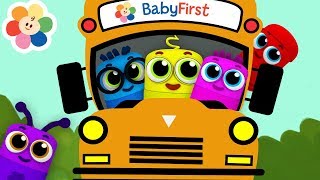 Las Ruedas del Bus y más Canciones Infantiles  Videos para Niños  BabyFirst Español [upl. by Elegna607]