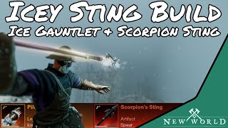 Ice GauntletScorpion Sting PVP Build  New World Season 5 [upl. by Warms]