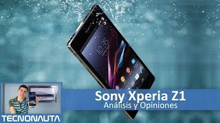 Sony Xperia Z1 Review en Español [upl. by Lundt]