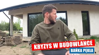 Kryzys w budowlance bańka pękła Budowy stoją a inflacja rośnie [upl. by Eidassac]