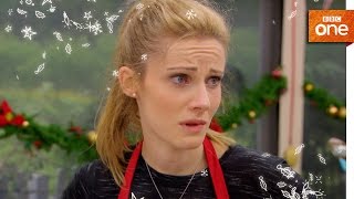 Tears in the Bake Off tent  The Great British Bake Off Christmas Special  BBC One [upl. by Harold]