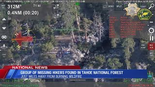 Group of missing hikers found in Tahoe National Forest [upl. by Valorie]