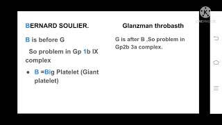 Mnemonic Bernard Soulier amp Glanzman Thrombasthenia [upl. by Aerdnod]