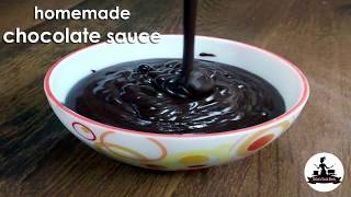 Homemade chocolate sauce recipechocolate sauce recipe with cocoa powderHow to make chocolate sauce [upl. by Reltuc]