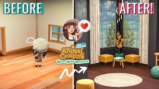 Main Room MAKEOVER 2  Secret Room  ACNH Speed Build  Animal Crossing New Horizons [upl. by Eromle]