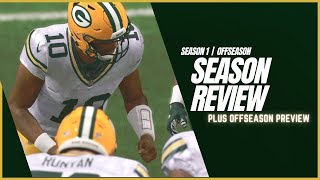 Season Breakdown and Prep for 1st Packer Offseason  Madden 24 Green Bay Packers Franchise S1W18 [upl. by Rehpotsirc]