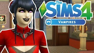 The Vampire Store  The Sims 4 Vampires  Episode 40 [upl. by Arehahs958]