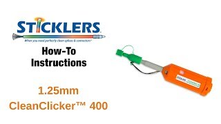 Sticklers 125 CleanClicker 400 HowTo [upl. by Slack]