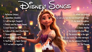 Walt Disney Songs Collection 2023 🌷🌷The Most Romantic Disney Songs 🧃 Disney Soundtracks Collection [upl. by Eirhtug]