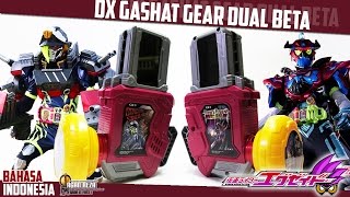 DX REVIEW  DX GASHAT GEAR DUAL BETA Kamen Rider ExAid  BAHASA INDONESIA [upl. by Jauch542]