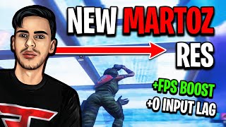 How To Get FaZe Martozs NEW Stretched Resolution NEW BEST RES [upl. by Adaminah756]