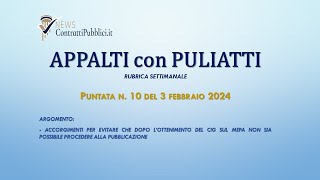 quotAppalti con Puliattiquot n 10  Accorgimenti per evitare errori di pubblicazione sul MePA [upl. by Nileve]