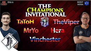 The Champions Invitational  TheViper vs Hera Bo21  Dia 6 by HeraAgeofEmpires2 [upl. by Tarrsus]