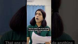 Part2 Did you have such a classmate😂😂 later they become HR 😂🤣 youtubeshorts school [upl. by Leamaj]