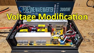 WZRELB Reliable Inverter Low Voltage CutOff Modification For Testing [upl. by Waldon]