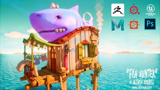 How to Create Stylized 3D Environments for Games [upl. by Amadus]