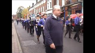 Orpington Remembrance Parade 2002 13th Bromley Boys Brigade amp 1st St Mary Cray Girls Brigade [upl. by Norvil]