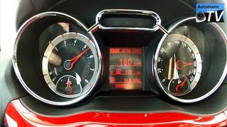 2013 Opel Adam SLAM 14 100hp  0180 kmh 1080p FULL HD [upl. by Siward]