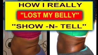 HOW I REALLY LOST MY BELLY  MY BELLY WRAP TECHNIQUE  FA REAL FA REAL [upl. by Shaum]