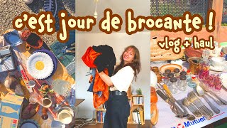 on va en brocante 🌼 vlog amp haul [upl. by Hayikat]