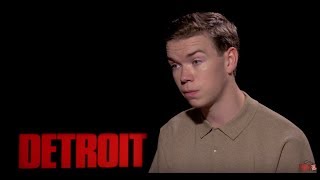 Will Poulter On Difficulty Of Playing An Evil Racist In DETROIT [upl. by Oel578]