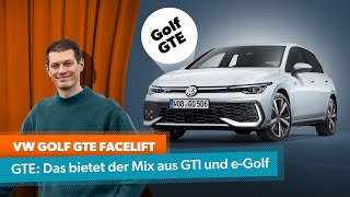 VW Golf 8 GTE Facelift Die perfekte Mischung aus GTI und eGolf  Mit Peter R Fischer  mobilede [upl. by Grunberg]