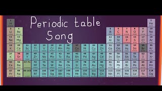 Periodic table song periodictablesong periodictable periodictableofelements atomictable [upl. by Alhsa]