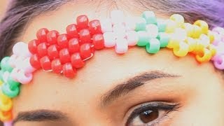 Beaded Headband ♥ DIY [upl. by Assiruam]