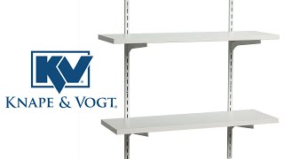 KV Standard and Bracket Systems For Shelving [upl. by Haggar]