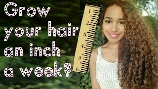 Grow your hair an INCH a WEEK The Inversion Method [upl. by Yulma]