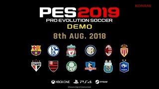 PES 2019 Demo Trailer [upl. by Halette]