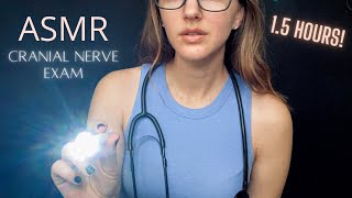 ASMR Cranial Nerve Exam l Cognition Sensory Medical Tests 15 Hour Compilation [upl. by Foote974]