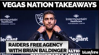 Brian Baldinger on the Raiders newest additions stand out players in the 2023 NFL Draft and more [upl. by Hras311]