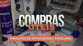 Compras úteis de autocuidado papelaria SHEIN  Eduarda Deli [upl. by Volkan]