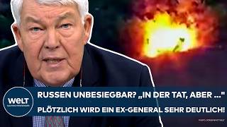 PUTINS KRIEG Russen unbesiegbar quotIn der Tat aber quot Plötzlich wird ein ExGeneral sehr deutlich [upl. by Mohun]