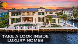 TAKE A LOOK INSIDE SOME OF THE BEST HOMES AND MANSIONS IN THE USA  3 HOUR TOUR OF REAL ESTATE [upl. by Wheelwright]