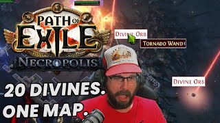 20 DIVINES IN ONE MAP Fooled By A Viewer 324 Necropolis [upl. by Attennod172]