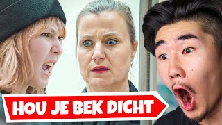 MEISJE GAAT HELEMAAL LOS OP HAAR EIGEN MOEDER [upl. by Atiekahs]