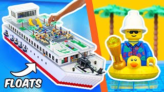 I built a LEGO CRUISE SHIP [upl. by Nemzaj]