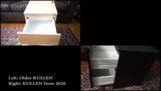 Old vs New Ikea KULLEN Chest 2 Drawers [upl. by Thurnau]