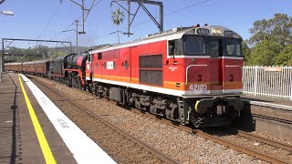 42103R766 Picnic Train transfer to Sydney 310824 [upl. by Agni837]