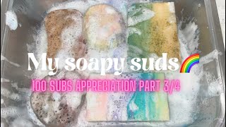 ASMR 100 SUBS APPRECIATION FIRST FAKE RINSE🌈 [upl. by Reivad727]