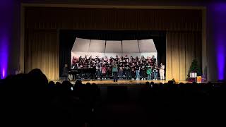 See Amid the Winter Snow  Combined Treble Holiday Concert 2023 [upl. by Minetta]