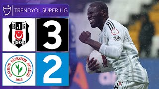 Beşiktaş 32 Rizespor  Beşiktaş Son Nefeste Güldü  Süper Lig 35 Hafta [upl. by Enillebyam]