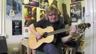 Slide Guitar in open G tuning  Beginner Lesson [upl. by Dahlstrom568]