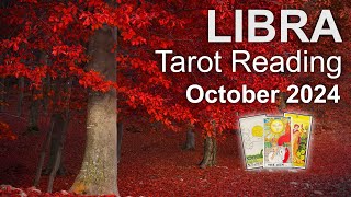 LIBRA TAROT READING quotA DEPARTURE AN ARRIVAL amp A GOLDEN GIFTquot October 2024 october2024 tarot [upl. by Llebana]