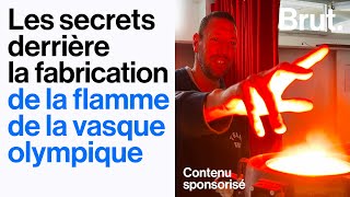 Lénergie dAlain Bernard  les secrets de la conception de la flamme de la vasque olympique [upl. by Meaghan]