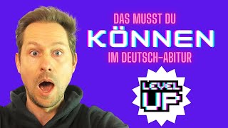 Endgegner DeutschAbitur Das MUSST du KÖNNEN [upl. by Peony514]