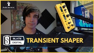 Slate Digital Transient Shaper Review amp Tutorial  Hear It In Action [upl. by Steinberg]